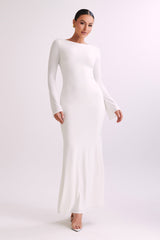 Tarna Slinky Fishtail Maxi Dress