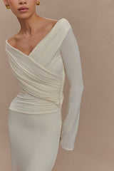Therese Ruched Maxi Dress