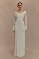 Therese Ruched Maxi Dress