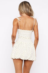 Velvet Ember Mini Dress