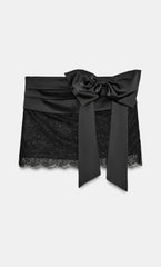 Vivian Lace Bow Two-Piece Set