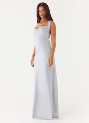Zandie Maxi Dress Light Blue