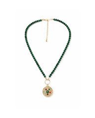 Viridian Beaded Necklace