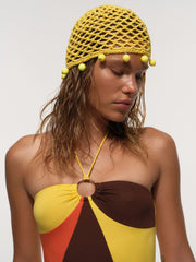 Beaded Crochet Hat