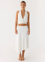 Ignite It Button Top - White