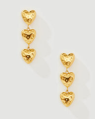 Heart Drop Earring