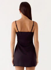 Clementine Mini Dress - Black