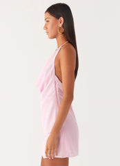 Just For Love Mini Dress - Baby Pink