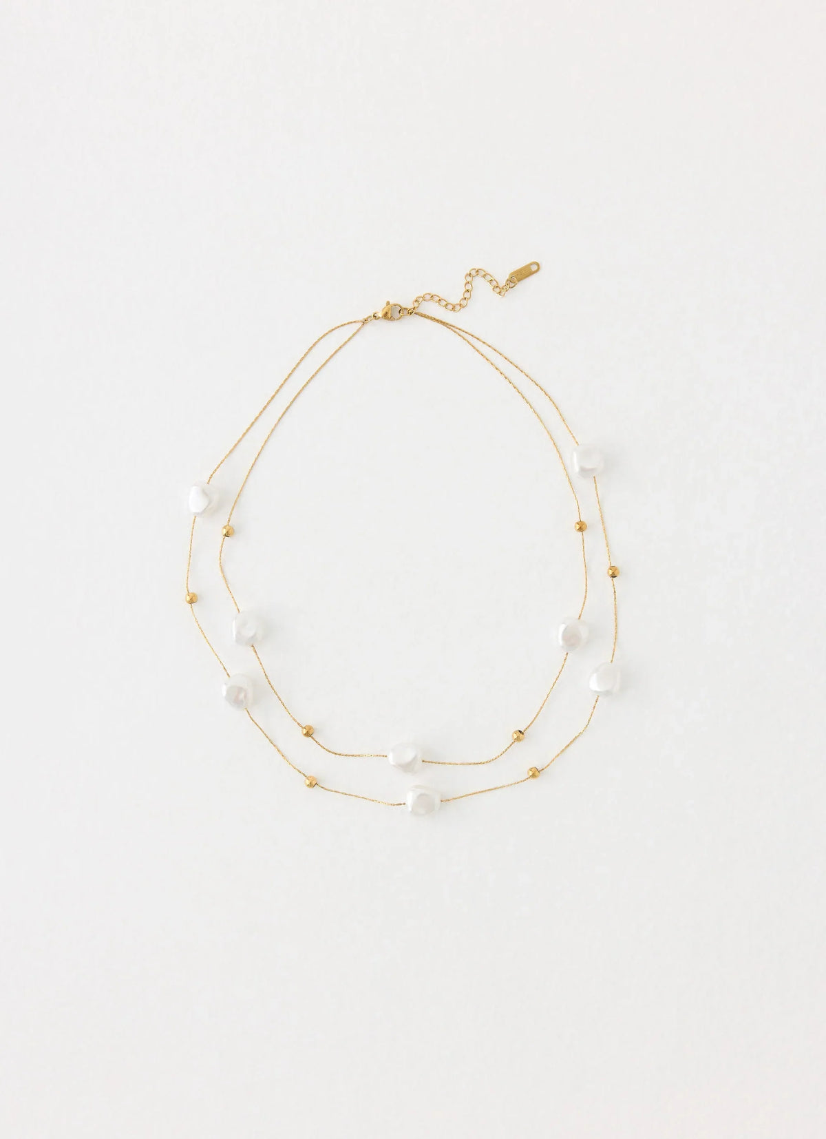 Serena Pearl Necklace - Pearl/Gold