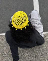 Beaded Crochet Hat