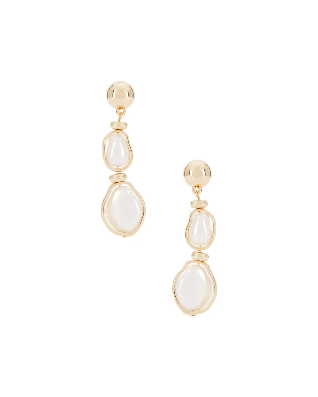 Baroque Dangle Earring