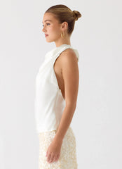 Malani Top - White
