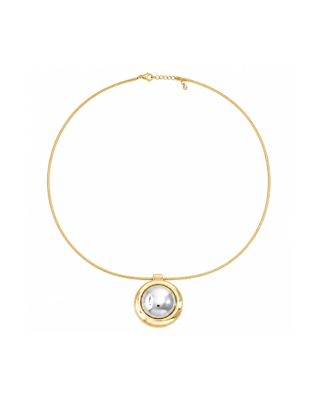Deux Pendant Necklace