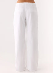 Josephina Pant - White
