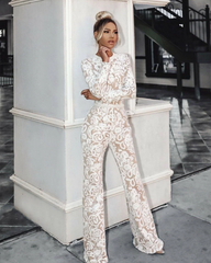 Defined Waist Jumpsuit
