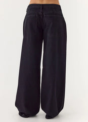Waylon Low Rise Jeans - Black