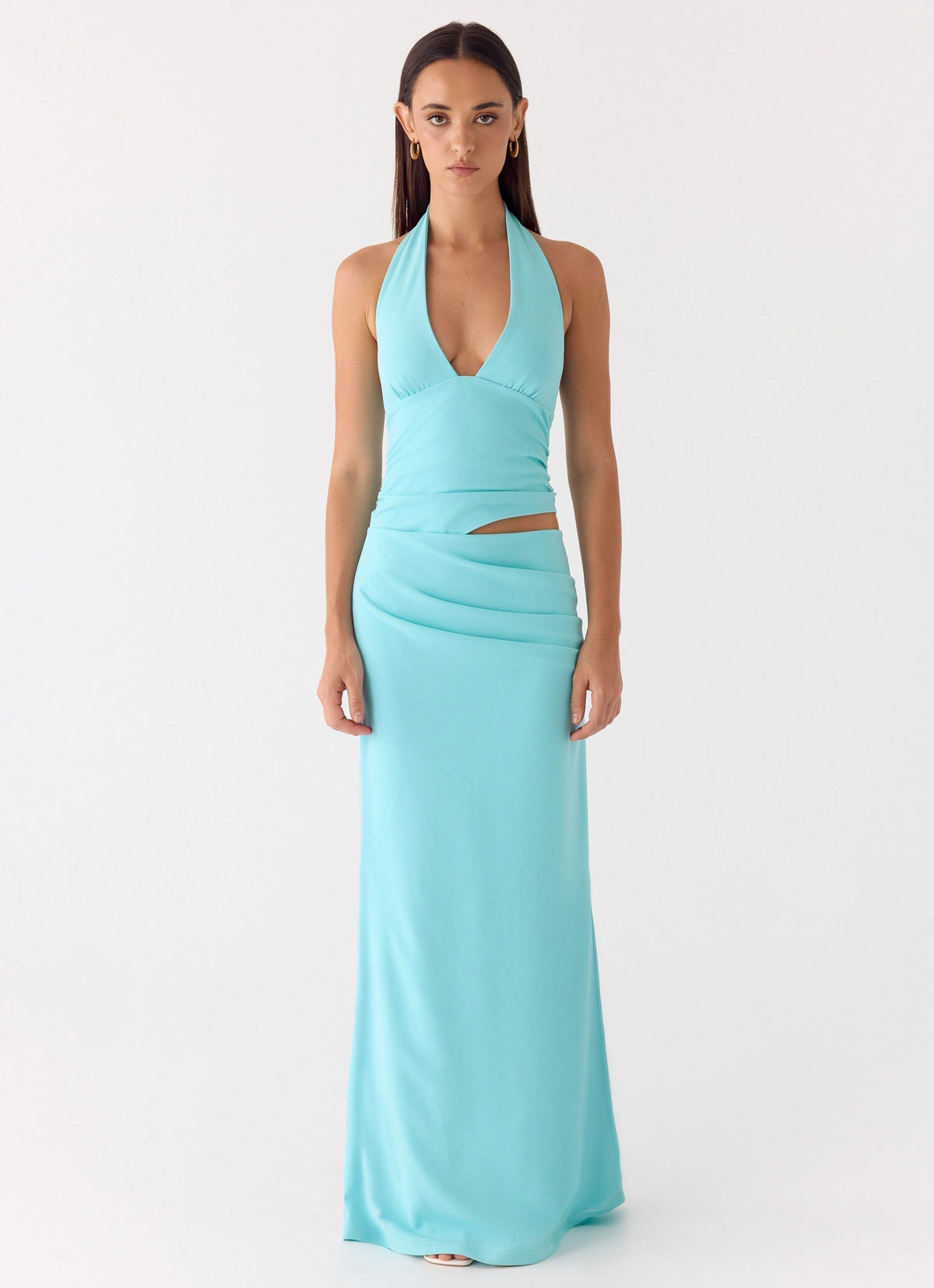 Almost Love Maxi Dress Aqua