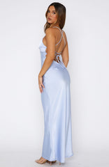 Azure Grace Maxi Dress