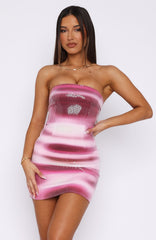 Boysenberry Spark Mini Dress