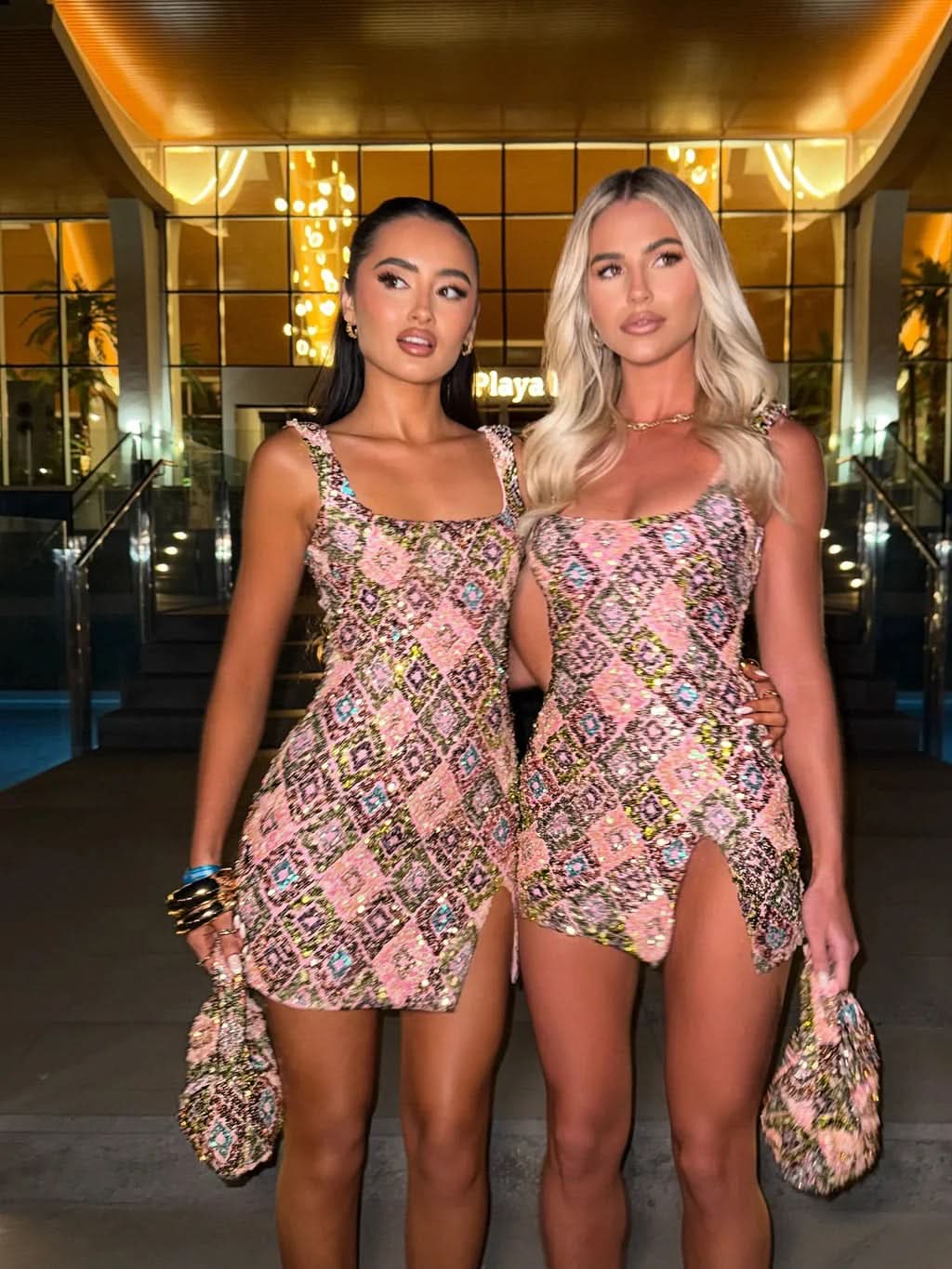 Celeste Sequin Mini Dress