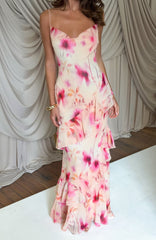 Champagne Garden Maxi Dress