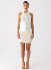 Malani Top - White