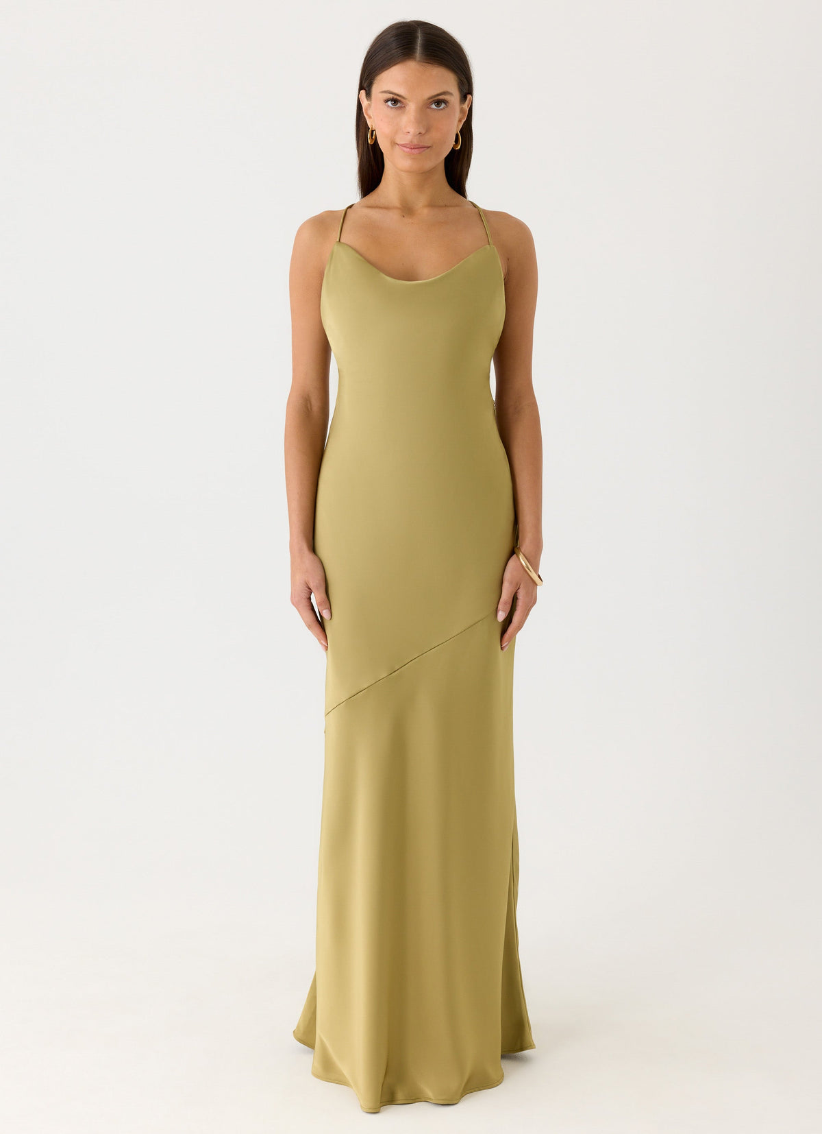 Darius Maxi Dress Olive