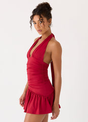 Esme Mini Dress Red