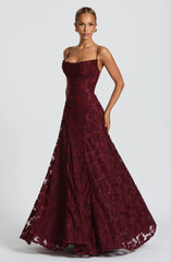Francisa Elegant Maxi Dress