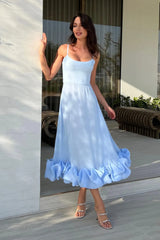 Heather Sleeveless Twirl Midi Dress