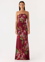 Iroha Strapless Maxi Dress Cuba