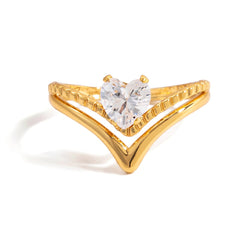 Ivelisse Solitaire Ring 18K Gold