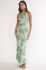 Kirralée Embellished Maxi Dress Aqua