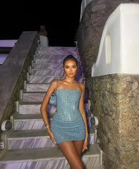 Lauren Sequin Denim Set