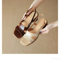 Leather Flats