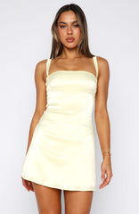 Lemon Charm Mini Dress