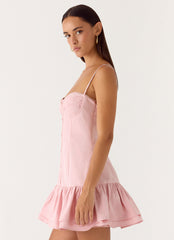 Loulette Mini Dress Pink