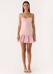 Loulette Mini Dress Pink