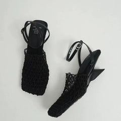 Mesh Weave Heels