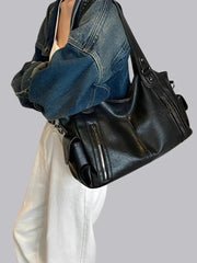 Multi-Pocket Shoulder Bag