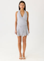 Mura Mini Dress Light Blue
