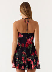 Nikyta Micro Mini Dress Black