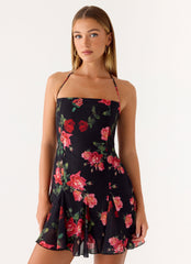 Nikyta Micro Mini Dress Black