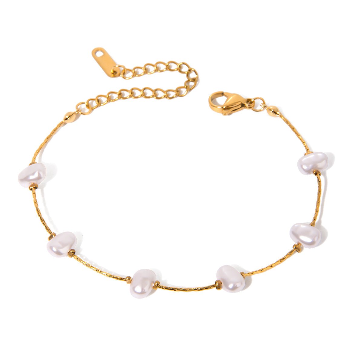 Nuvia Pearl Bracelet 18K Gold