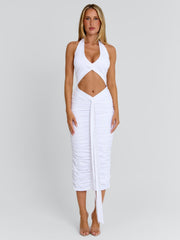 Omery White Midi Dress