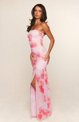 Peach Reverie Maxi Dress