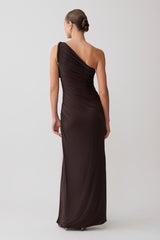 Ryn Twisted One Shoulder Maxi Dress