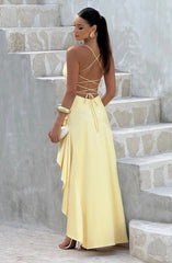 Samira Lemon Maxi Dress