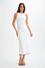 Sofiane Linen Midi Dress