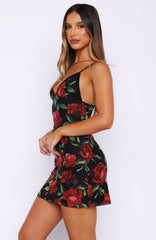 Velvet Charm Mini Dress